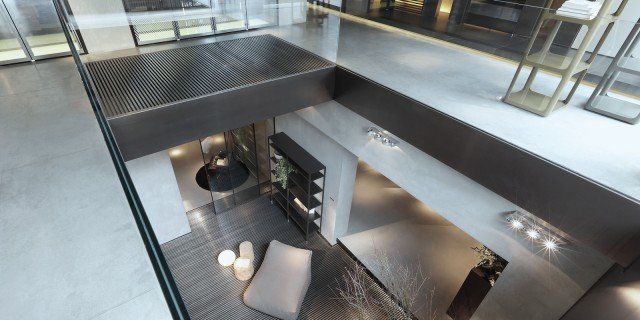 Rimadesio lo show room milanese triplica Rimadesio lo show room milanese triplica