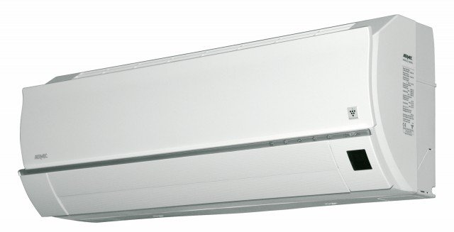 L’unità esterna del climatizzatore MIH Trialsplit di Aermec è collegata con tre unità esterne a parete, due da 9.000 Btu/h e una da 7.000 Btu/h. Il sistema funziona anche in riscaldamento con temperature esterne fino a -15 °C. Si attiva con telecomando a raggi infrarossi. Misura L 79 x P 19,8 x H 27,8 cm. Prezzo 1.943,50 euro. www.aermec.com L’unità esterna del climatizzatore MIH Trialsplit di Aermec è collegata con tre unità esterne a parete, due da 9.000 Btu/h e una da 7.000 Btu/h. Il sistema funziona anche in riscaldamento con temperature esterne fino a -15 °C. Si attiva con telecomando a raggi infrarossi. Misura L 79 x P 19,8 x H 27,8 cm. Prezzo 1.943,50 euro. www.aermec.com
