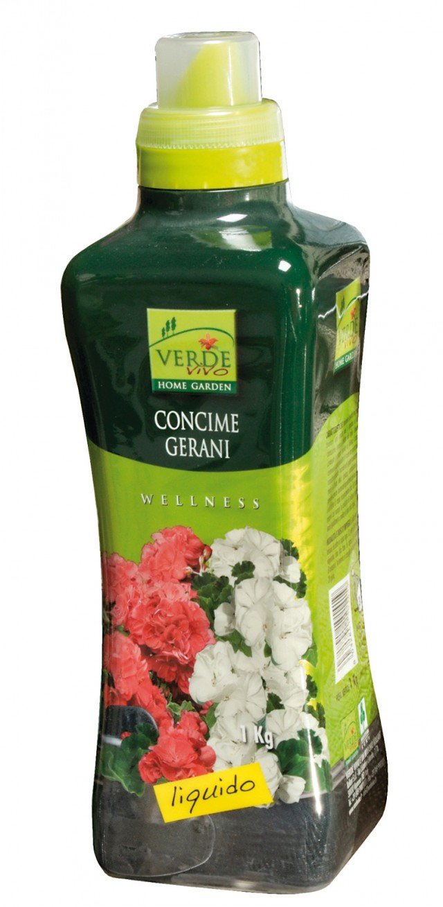 concime liquido (disponibile anche granulare) per gerani al potassio di VerdeVivo concime liquido (disponibile anche granulare) per gerani al potassio di VerdeVivo