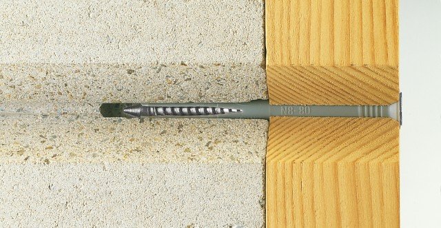 Per calcestruzzo, pietra e mattone pieno, il tassello Fischer N di Fischer esiste da 35 a 230 mm Per calcestruzzo, pietra e mattone pieno, il tassello Fischer N di Fischer esiste da 35 a 230 mm