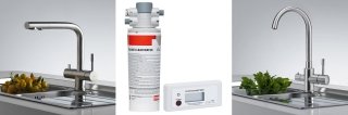sistema di filtrazione dell'acqua Clear Water di Franke sistema di filtrazione dell'acqua Clear Water di Franke