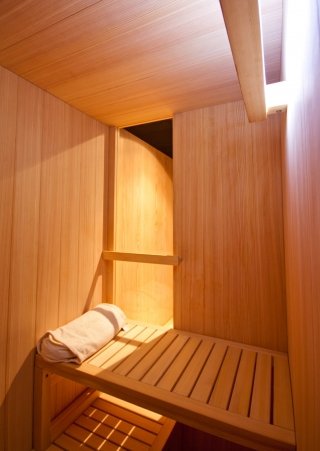 sauna radiante a infrarossi Hita di Glass sauna radiante a infrarossi Hita di Glass