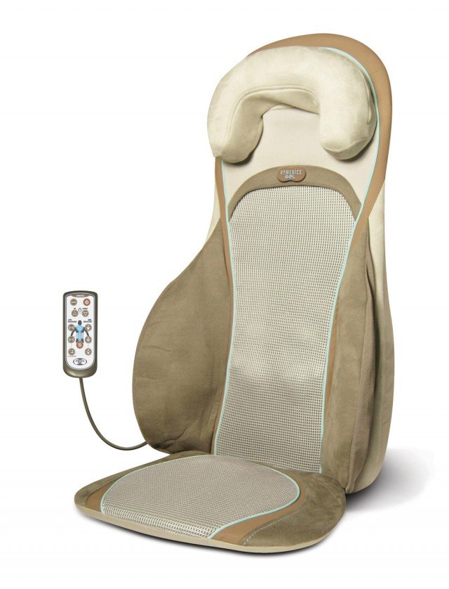 Technogel cbs-2000h è la seduta massaggiante di HoMedics che abbina due tipi di massaggi a intensità differenti. È dotata di testine in Technogel che si modellano al corpo e dispone della possibilità di abbinare il calore. Si gestisce tramite telecomando. Prezzo 299,90 euro. www.homedics.it Technogel cbs-2000h è la seduta massaggiante di HoMedics che abbina due tipi di massaggi a intensità differenti. È dotata di testine in Technogel che si modellano al corpo e dispone della possibilità di abbinare il calore. Si gestisce tramite telecomando. Prezzo 299,90 euro. www.homedics.it
