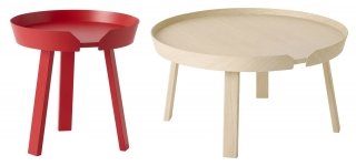 comodino piccolo around di muuto in frassino comodino piccolo around di muuto in frassino