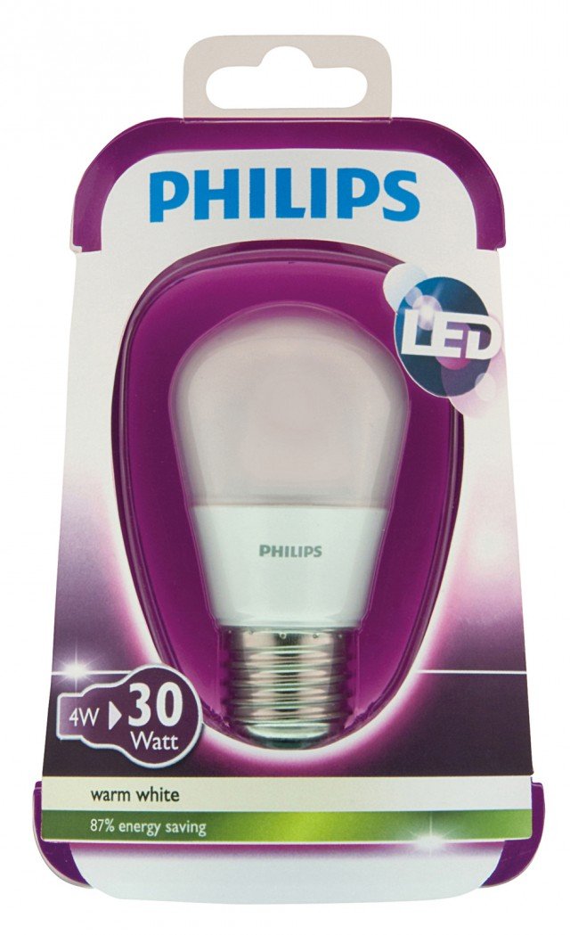 Led Sferica smerigliata 4W di Philips (www.philips.it) è una lampadina che si accende immediatamente e grazie al vetro smerigliato garantisce un effetto luce più ampio. Prezzo 9,99 euro Led Sferica smerigliata 4W di Philips (www.philips.it) è una lampadina che si accende immediatamente e grazie al vetro smerigliato garantisce un effetto luce più ampio. Prezzo 9,99 euro