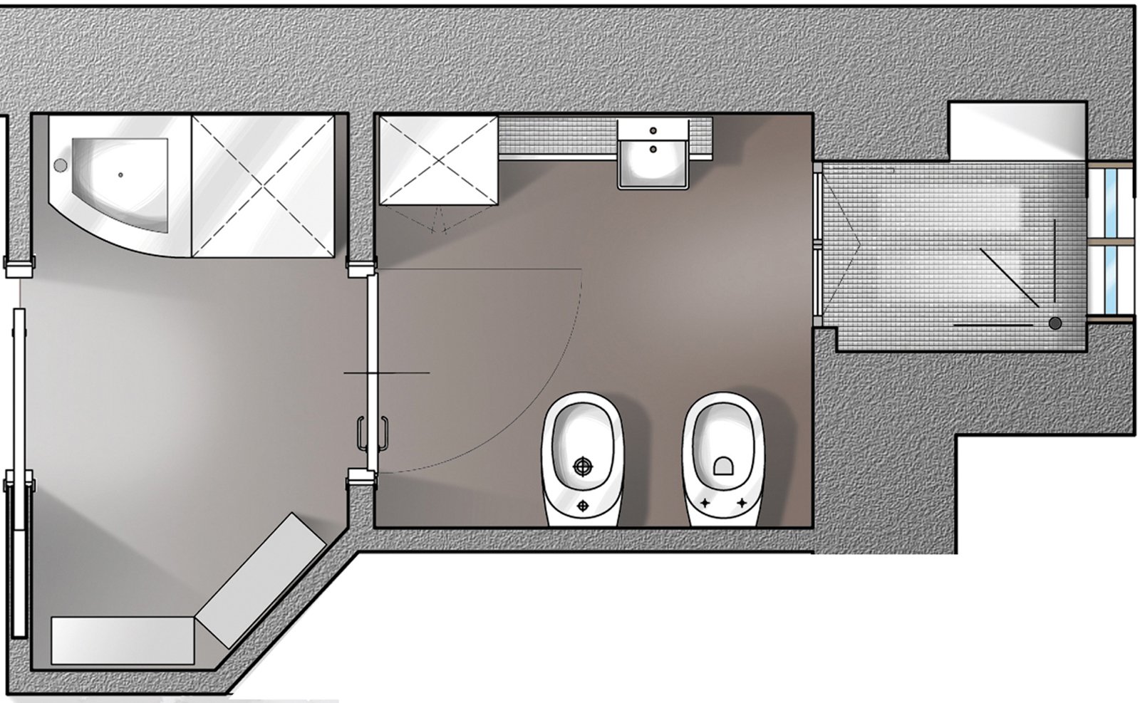 Il bagno a norma cose di casa Impianto di ventilazione forzata bagno cieco