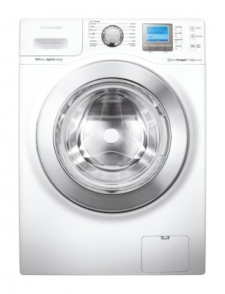 Carica fino a 12 kg di bucato la lavatrice WF1124ZAC Ecolavaggio di Samsung con sistema Fuzzy logic che identifica il peso del bucato e calcola l’acqua e l’energia necessarie. In classe di efficienza energetica A+++ è dotata anche di programmi speciali Eco Wash e Eco Pulizia del cestello. Misura L 60 x P 60 x H 85 cm. Prezzo 1.108 euro www.samsung.com/it Carica fino a 12 kg di bucato la lavatrice WF1124ZAC Ecolavaggio di Samsung con sistema Fuzzy logic che identifica il peso del bucato e calcola l’acqua e l’energia necessarie. In classe di efficienza energetica A+++ è dotata anche di programmi speciali Eco Wash e Eco Pulizia del cestello. Misura L 60 x P 60 x H 85 cm. Prezzo 1.108 euro www.samsung.com/it