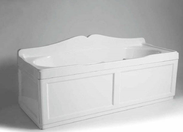 Fornita con telaio di supporto, la vasca in ceramica bianca può anche essere pannellata; misura L 170 x P 70 cm, esclusi pannelli, costa 1.233 euro Vat 17 di Simas Fornita con telaio di supporto, la vasca in ceramica bianca può anche essere pannellata; misura L 170 x P 70 cm, esclusi pannelli, costa 1.233 euro Vat 17 di Simas