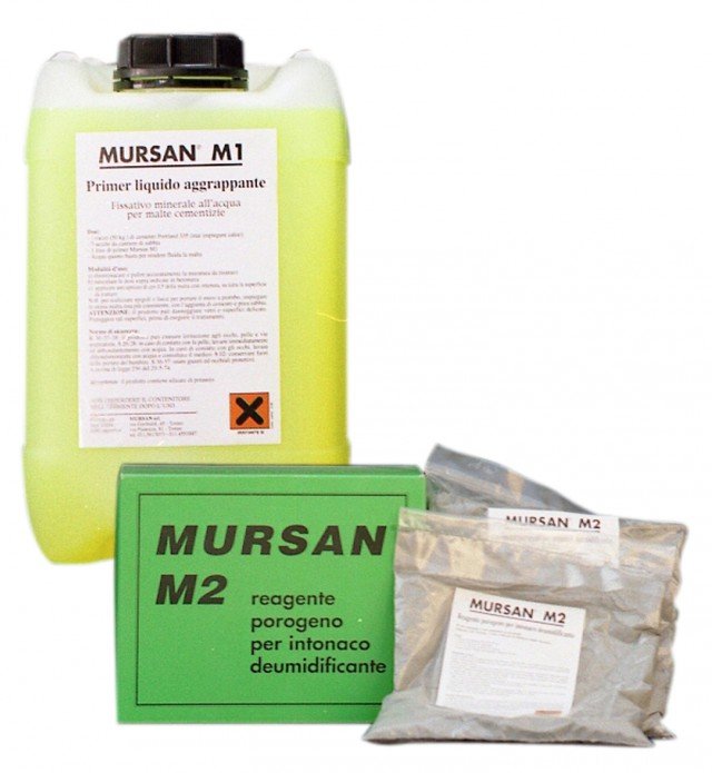 Gli additivi per preparare l’intonaco macroporoso Mursan® M1+M2 di Mapei consentono il risanamento dall’umidità grazie alla loro porosità. www.mapei.it Gli additivi per preparare l’intonaco macroporoso Mursan® M1+M2 di Mapei consentono il risanamento dall’umidità grazie alla loro porosità. www.mapei.it