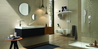 Piastrelle per il bagno: tre stili diversi