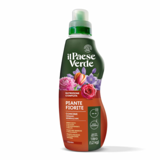 Piante fiorite è un concime organo minerale de Il Paese Verde, l'ideale per tutte le piante da fiore coltivate in
vaso e a terra. Apporta elementi nutritivi che favoriscono
uno sviluppo vigoroso delle piante. Arricchito con alga, garantisce
fioriture abbondanti e prolungate con colorazioni
intense. https://ilpaeseverde.it/ Piante fiorite è un concime organo minerale de Il Paese Verde, l'ideale per tutte le piante da fiore coltivate in
vaso e a terra. Apporta elementi nutritivi che favoriscono
uno sviluppo vigoroso delle piante. Arricchito con alga, garantisce
fioriture abbondanti e prolungate con colorazioni
intense. https://ilpaeseverde.it/