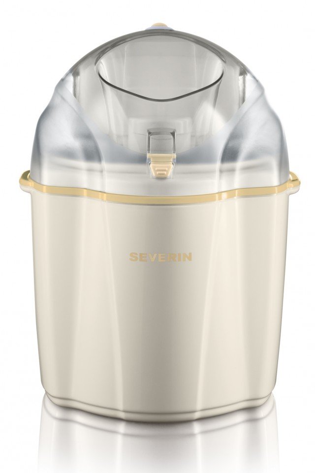 Piccola pratica ed economica, la gelatiera Severin EZ7402 di Severin prepara fino a 1 kg di gelato in 30 minuti assorbendo solo 5 watt. Il contenitore facilmente estraibile semplifica preparazione e pulizia. Il contenitore gelato a doppio scomparto permette di preparare anche cocktail freschi da servire per aperitivo mantenendone a lungo la temperatura anche fuori dal frigo. Prezzo 58 euro. www.severin.it Piccola pratica ed economica, la gelatiera Severin EZ7402 di Severin prepara fino a 1 kg di gelato in 30 minuti assorbendo solo 5 watt. Il contenitore facilmente estraibile semplifica preparazione e pulizia. Il contenitore gelato a doppio scomparto permette di preparare anche cocktail freschi da servire per aperitivo mantenendone a lungo la temperatura anche fuori dal frigo. Prezzo 58 euro. www.severin.it