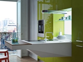 cucina con penisola sospesa Board di Snaidero cucina con penisola sospesa Board di Snaidero