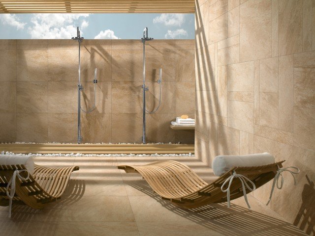collezione My Earth di Villeroy & Boch in gres porcellanato collezione My Earth di Villeroy & Boch in gres porcellanato