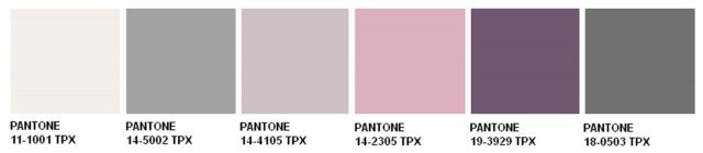 Ecco la palette con le tinte proposte da Pantone. Si va dal grigio chiaro, al lilla freddo, passando per una serie di tinte violacee al più scuro marrone. Ottima scelta per una casa moderna e per chi non ama i colori troppo forti e decisi. Ecco la palette con le tinte proposte da Pantone. Si va dal grigio chiaro, al lilla freddo, passando per una serie di tinte violacee al più scuro marrone. Ottima scelta per una casa moderna e per chi non ama i colori troppo forti e decisi.