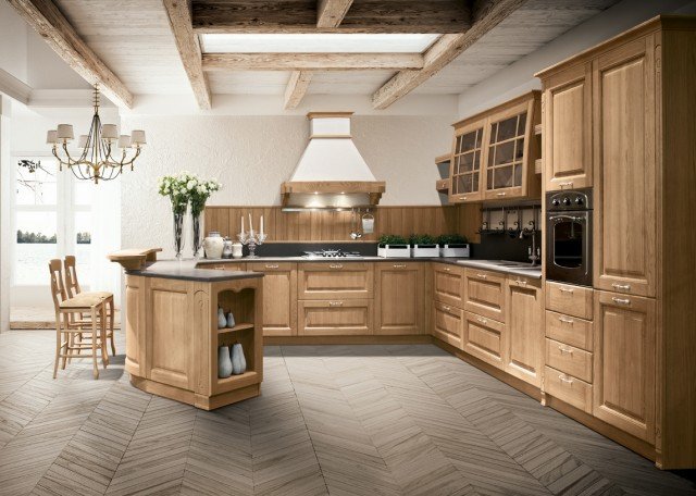 cucina con isola snack versione ad angolo Bolgheri di Stosa Cucine cucina con isola snack versione ad angolo Bolgheri di Stosa Cucine