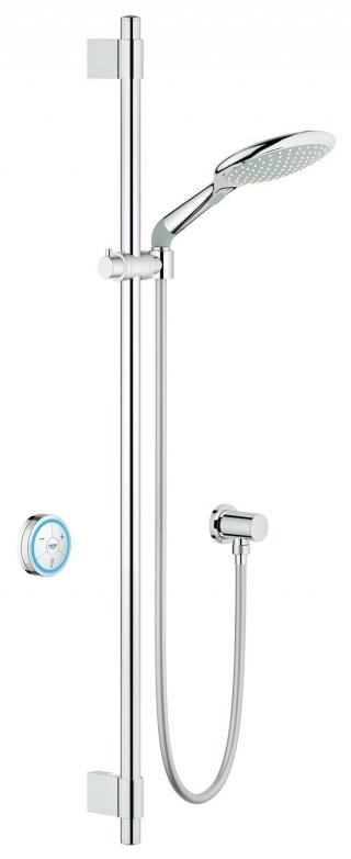 Rainshower Solo F Digital di Grohe pannello di controllo digitale multifunzione soffione doccia Rainshower Solo F Digital di Grohe pannello di controllo digitale multifunzione soffione doccia
