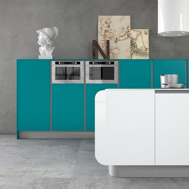 cucina verde Numerouno di Doimo Cucine cucina verde Numerouno di Doimo Cucine