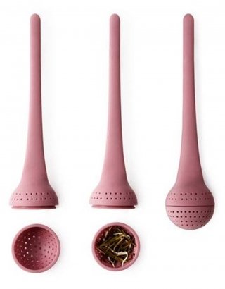 filtro per tè di Normann Copenhagen Tea Egg rose filtro per tè di Normann Copenhagen Tea Egg rose