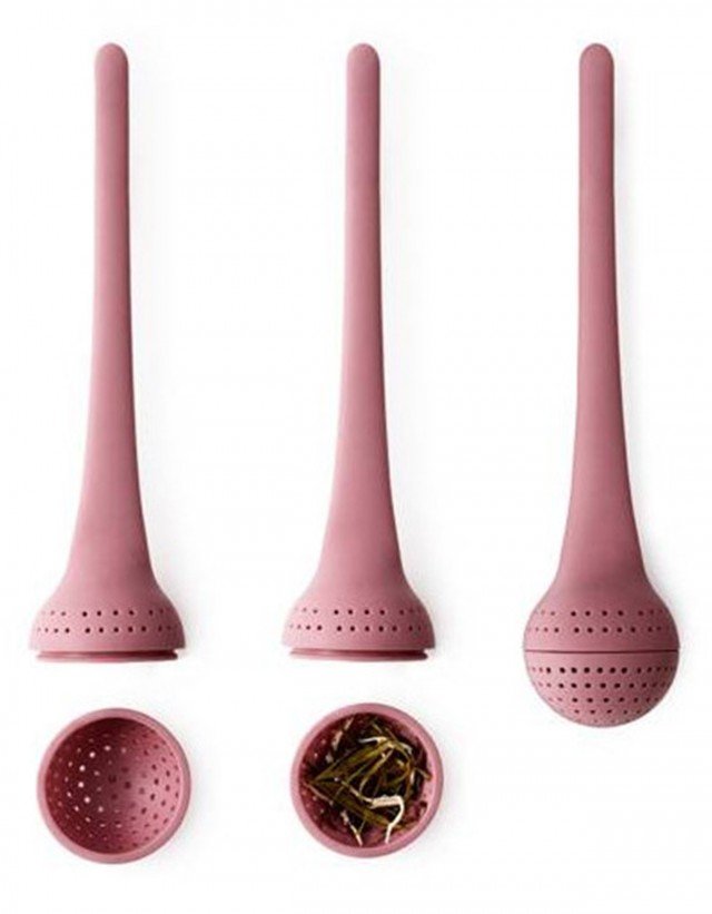 filtro per tè di Normann Copenhagen Tea Egg rose filtro per tè di Normann Copenhagen Tea Egg rose