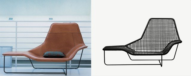 Ludovica e Roberto Palomba reinterpretano per Zanotta la chaise-longue Lama in una versione adatta sia ad interni sia ad esterni, realizzata in un vivace susseguirsi di linee tese in pvc e morbidi spigoli modellati nell’acciaio: abbandona l’imbottitura e il rivestimento esterno che aveva caratterizzato il precedente modello (da ricordare l'elegante versione in cuoio), per conservare l’inconfondibile disegno del perimetro. Misura L 171 x P 86 x H 32 cm. Prezzo 3.910 euro. www.zanotta.it Ludovica e Roberto Palomba reinterpretano per Zanotta la chaise-longue Lama in una versione adatta sia ad interni sia ad esterni, realizzata in un vivace susseguirsi di linee tese in pvc e morbidi spigoli modellati nell’acciaio: abbandona l’imbottitura e il rivestimento esterno che aveva caratterizzato il precedente modello (da ricordare l'elegante versione in cuoio), per conservare l’inconfondibile disegno del perimetro. Misura L 171 x P 86 x H 32 cm. Prezzo 3.910 euro. www.zanotta.it