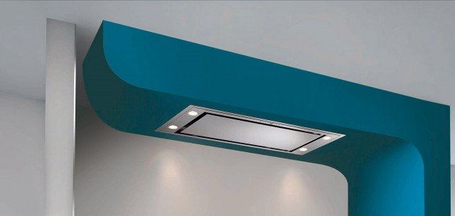cappa a integrazione totale Heaven di Faber in acciaio inox cappa a integrazione totale Heaven di Faber in acciaio inox
