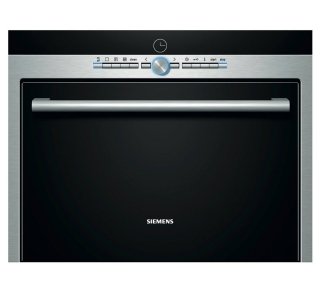 Il forno compatto Pro_System HB38D575 della Serie 7 di Siemens a vapore combinato in classe A-20% è dotato di programmi speciali come la rigenerazione cibi, il lievitare o lo scongelare. Da 45 cm, ha vano cottura di 35 litri, display digitale con indicazione del raggiungimento della temperatura, di quella suggerita e di quella reale e programmi automatici in base al peso. Prezzo 2.065 euro. www.siemens.it Il forno compatto Pro_System HB38D575 della Serie 7 di Siemens a vapore combinato in classe A-20% è dotato di programmi speciali come la rigenerazione cibi, il lievitare o lo scongelare. Da 45 cm, ha vano cottura di 35 litri, display digitale con indicazione del raggiungimento della temperatura, di quella suggerita e di quella reale e programmi automatici in base al peso. Prezzo 2.065 euro. www.siemens.it