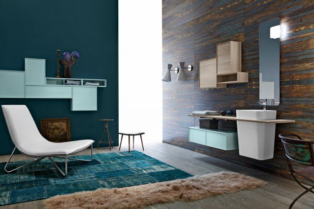 lavandino bagno sospeso in marmo resina bianca Smart collezione Free di Cerasa lavandino bagno sospeso in marmo resina bianca Smart collezione Free di Cerasa