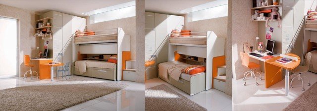 La composizione K21 Genius di Dielle è a soluzione ideale per chi dispone di poco spazio, ma desidera una camera capace di soddisfare tutte le esigenze di riposo, studio, svago e relax. Letti scorrevoli Cabina armadio xcab dimostra tutto il suo mix-appeal. Grande versatilità funzionale. I piani sagomati sono regolabili in altezza per seguire la crescita dei ragazzi. L’assenza di spigoli vivi è fondamentale per la loro sicurezza, tutto è rigorosamente studiato per offrire il massimo grado di protezione in esercizio. Misura L 356,9 x P 261,6 x H 258 cm. Prezzo a partire da 6.000 euro. www.dielle.it La composizione K21 Genius di Dielle è a soluzione ideale per chi dispone di poco spazio, ma desidera una camera capace di soddisfare tutte le esigenze di riposo, studio, svago e relax. Letti scorrevoli Cabina armadio xcab dimostra tutto il suo mix-appeal. Grande versatilità funzionale. I piani sagomati sono regolabili in altezza per seguire la crescita dei ragazzi. L’assenza di spigoli vivi è fondamentale per la loro sicurezza, tutto è rigorosamente studiato per offrire il massimo grado di protezione in esercizio. Misura L 356,9 x P 261,6 x H 258 cm. Prezzo a partire da 6.000 euro. www.dielle.it