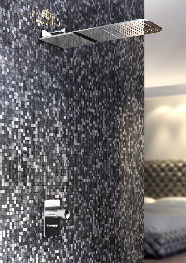 Funziona con getto raining, simile a quello della pioggia, e a cascata il soffione Air della collezione Nomos GO di Fima Aqua Code con miscelatore monocomando da incasso doccia a due uscite. Dotato di rompigetto con riduttore di portata, ha finitura cromo con profili stondati. Prezzo su preventivo. www.fimacf.com Funziona con getto raining, simile a quello della pioggia, e a cascata il soffione Air della collezione Nomos GO di Fima Aqua Code con miscelatore monocomando da incasso doccia a due uscite. Dotato di rompigetto con riduttore di portata, ha finitura cromo con profili stondati. Prezzo su preventivo. www.fimacf.com