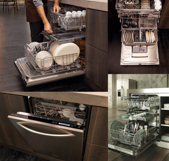 Grazie a una progettazione accurata che ricava il 40% di spazio interno in più rispetto a una lavastoviglie standard, la lavastoviglie Xxlence di KitchenAid può ospitare fino a 17 coperti. Ha 10 zone di lavaggio, 7 cestelli e 4 ripiani flessibili, che la rendono estremamente versatile perché consente di modulare lo spazio interno a seconda delle proprie esigenze. E’ dotata anche dell’opzione Time Saver che permette di risparmiare dai 30 agli 80 minuti riducendo i cicli di lavaggio dei programmi. Prezzo da rivenditore. www.kitchenaid.it Grazie a una progettazione accurata che ricava il 40% di spazio interno in più rispetto a una lavastoviglie standard, la lavastoviglie Xxlence di KitchenAid può ospitare fino a 17 coperti. Ha 10 zone di lavaggio, 7 cestelli e 4 ripiani flessibili, che la rendono estremamente versatile perché consente di modulare lo spazio interno a seconda delle proprie esigenze. E’ dotata anche dell’opzione Time Saver che permette di risparmiare dai 30 agli 80 minuti riducendo i cicli di lavaggio dei programmi. Prezzo da rivenditore. www.kitchenaid.it