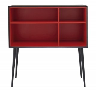 Kermes di Ligne Roset è una credenza a giorno che propone una visione assolutamente contemporanea del meglio dello stile degli anni '50 e '70. Pannelli in MDF impiallacciati in frassino tinto nero finitura satinata e interno laccato rosso o blu lavanda satinato. Gambe in frassino massello tinto nero finitura satinata, avvitate su una piastrina in metallo. Mensole interne fisse. Misura L 120 x P 40 x H 125 cm. Prezzo 1.467 euro. www.ligne-roset.it Kermes di Ligne Roset è una credenza a giorno che propone una visione assolutamente contemporanea del meglio dello stile degli anni '50 e '70. Pannelli in MDF impiallacciati in frassino tinto nero finitura satinata e interno laccato rosso o blu lavanda satinato. Gambe in frassino massello tinto nero finitura satinata, avvitate su una piastrina in metallo. Mensole interne fisse. Misura L 120 x P 40 x H 125 cm. Prezzo 1.467 euro. www.ligne-roset.it