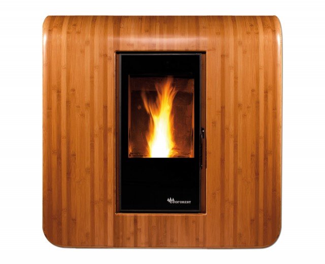 La stufa ad aria canalizzabile funziona con pellet, nocciolino di oliva, gusci di mandorle e nocciole. Ha una potenza massima di 14 Kw e scheda elettronica completamente autoregolante. Misura L 130 x P 37,5 x H 133 cm. Costa 4.477 euro Venecia di Ecoforest by Aiona La stufa ad aria canalizzabile funziona con pellet, nocciolino di oliva, gusci di mandorle e nocciole. Ha una potenza massima di 14 Kw e scheda elettronica completamente autoregolante. Misura L 130 x P 37,5 x H 133 cm. Costa 4.477 euro Venecia di Ecoforest by Aiona