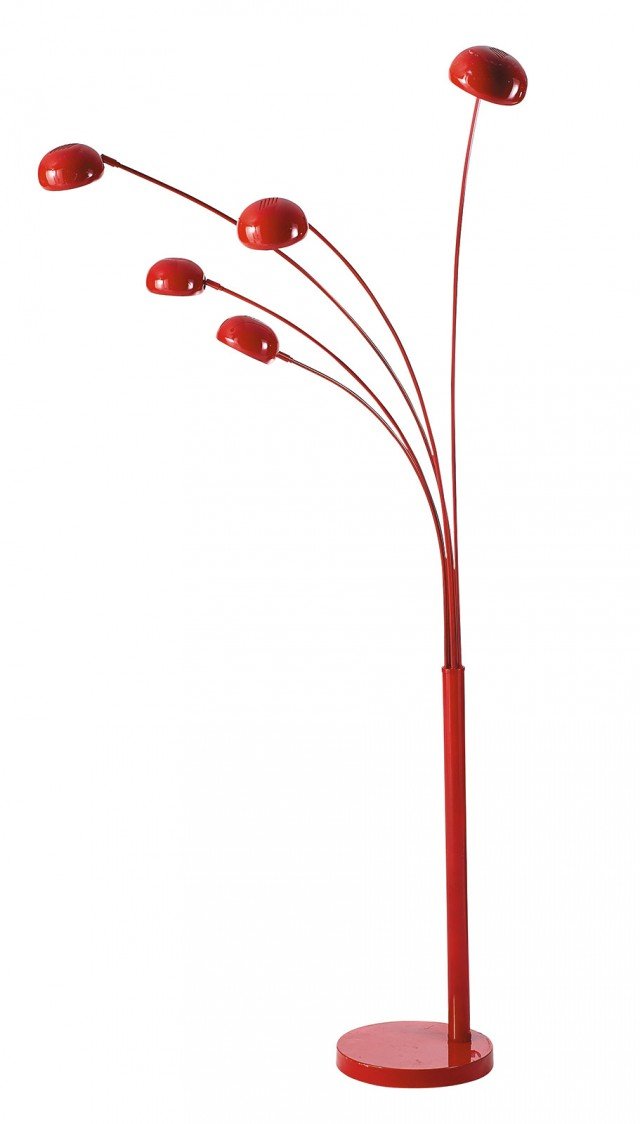 Perfetta per uno stile contemporaneo l’originale lampada Octopus di Maisons Du Monde, in metallo rosso con 5 bracci orientabili, è adatta anche per leggere. Misura L 35 x P 130 x H 198 cm. Prezzo 99 euro. www.maisonsdumonde.com Perfetta per uno stile contemporaneo l’originale lampada Octopus di Maisons Du Monde, in metallo rosso con 5 bracci orientabili, è adatta anche per leggere. Misura L 35 x P 130 x H 198 cm. Prezzo 99 euro. www.maisonsdumonde.com