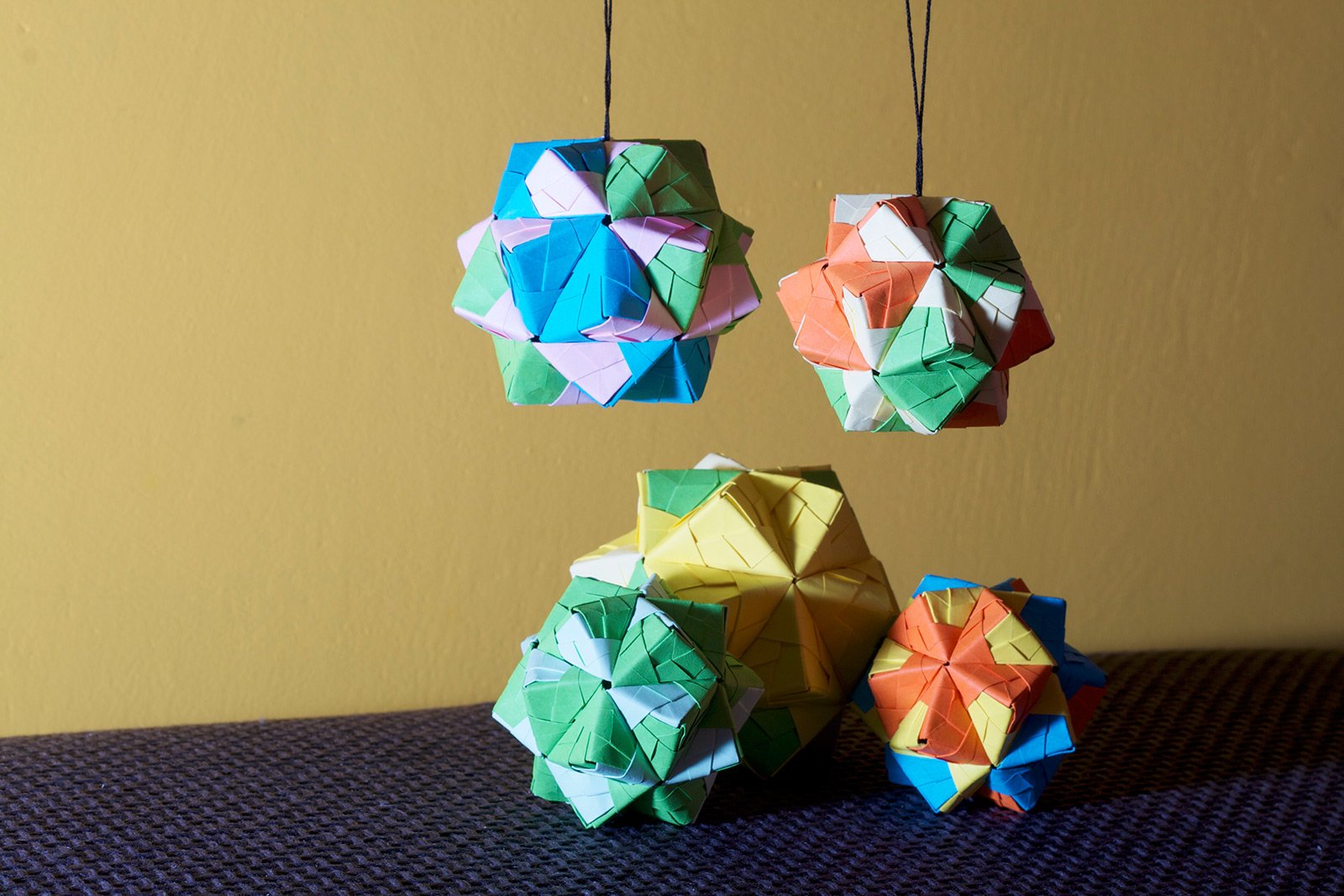 Origami Decorazioni Natalizie.Decorazioni Di Natale Origami Cose Di Casa