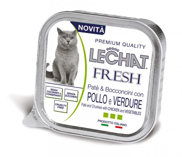 Monge propone i nuovi LeChat Fresh, squisiti paté con il cuore di bocconcini Monge propone i nuovi LeChat Fresh, squisiti paté con il cuore di bocconcini