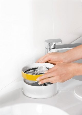 accessori APP per bagno collezione Joyce di Villeroy & Boch realizzati in ceramica colorata accessori APP per bagno collezione Joyce di Villeroy & Boch realizzati in ceramica colorata
