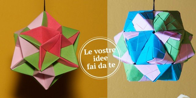 Decorazioni Natalizie Origami.Decorazioni Di Natale Origami Cose Di Casa