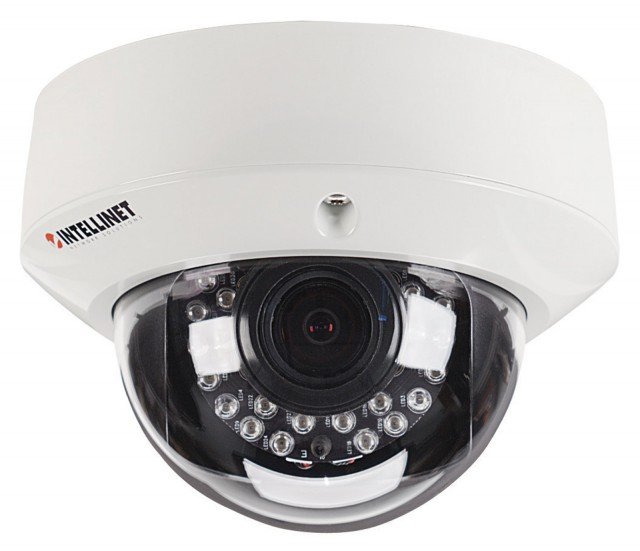 La videocamera INTELLINET IDC-767IR prodotta da IC INTRACOM genera video in modalità diurna e notturna di eccellente qualità anche in condizioni proibitive, con fotogrammi da 1920x1080 pixel di cristallina nitidezza e senza sfarfallii. Dotata di 24 LED a infrarossi, funziona anche nella più completa oscurità. È resistente a urti, intemperie e atti di vandalismo. Installabile ovunque grazie allo standard PoE che ne consente l’alimentazione direttamente dai cavi di rete protetta utilizzati per inviare al cellulare, in streaming simultaneo, le immagini catturate. Prezzo 601,94 euro. www.manhattanshop.it La videocamera INTELLINET IDC-767IR prodotta da IC INTRACOM genera video in modalità diurna e notturna di eccellente qualità anche in condizioni proibitive, con fotogrammi da 1920x1080 pixel di cristallina nitidezza e senza sfarfallii. Dotata di 24 LED a infrarossi, funziona anche nella più completa oscurità. È resistente a urti, intemperie e atti di vandalismo. Installabile ovunque grazie allo standard PoE che ne consente l’alimentazione direttamente dai cavi di rete protetta utilizzati per inviare al cellulare, in streaming simultaneo, le immagini catturate. Prezzo 601,94 euro. www.manhattanshop.it