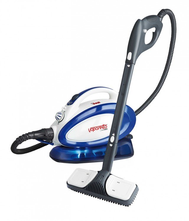 Leggero, compatto e maneggevole, Vaporetto Go di Polti è facilissimo da trasportare grazie alla tracolla. Ha caldaia di 0,95 litri e capacità utile di 0,75 litri con regolazione del vapore fino a 90 g/min, impugnatura con blocco di sicurezza e spia pronto vapore e parking system che permette di posizionare il tubo in verticale. Costa 119,90 euro. www.polti.com Leggero, compatto e maneggevole, Vaporetto Go di Polti è facilissimo da trasportare grazie alla tracolla. Ha caldaia di 0,95 litri e capacità utile di 0,75 litri con regolazione del vapore fino a 90 g/min, impugnatura con blocco di sicurezza e spia pronto vapore e parking system che permette di posizionare il tubo in verticale. Costa 119,90 euro. www.polti.com