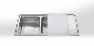 lavello da incasso semifilo in acciaio inox Strumenti d’Oggi di Alpes Inox lavello da incasso semifilo in acciaio inox Strumenti d’Oggi di Alpes Inox