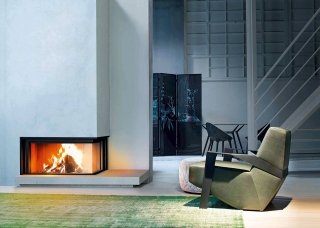 termocamino Forma 95 DX/SX/ Wood di Mcz con potenza di 12,3 kW termocamino Forma 95 DX/SX/ Wood di Mcz con potenza di 12,3 kW