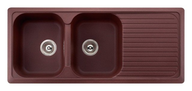 In materiale sintetico Lil 116 2 di Nardi è trattato in massa con ioni d’argento che impediscono lo sviluppo di batteri e la formazione di cattivi odori. Il lavello è dotato di piletta di scarico compatibile con tritarifiuti. Di linea classica, è un modello composto di due vasche con gocciolatoio in color rame. Misura L 116 x P 50 cm. Prezzo 423 euro. www.nardi.info In materiale sintetico Lil 116 2 di Nardi è trattato in massa con ioni d’argento che impediscono lo sviluppo di batteri e la formazione di cattivi odori. Il lavello è dotato di piletta di scarico compatibile con tritarifiuti. Di linea classica, è un modello composto di due vasche con gocciolatoio in color rame. Misura L 116 x P 50 cm. Prezzo 423 euro. www.nardi.info