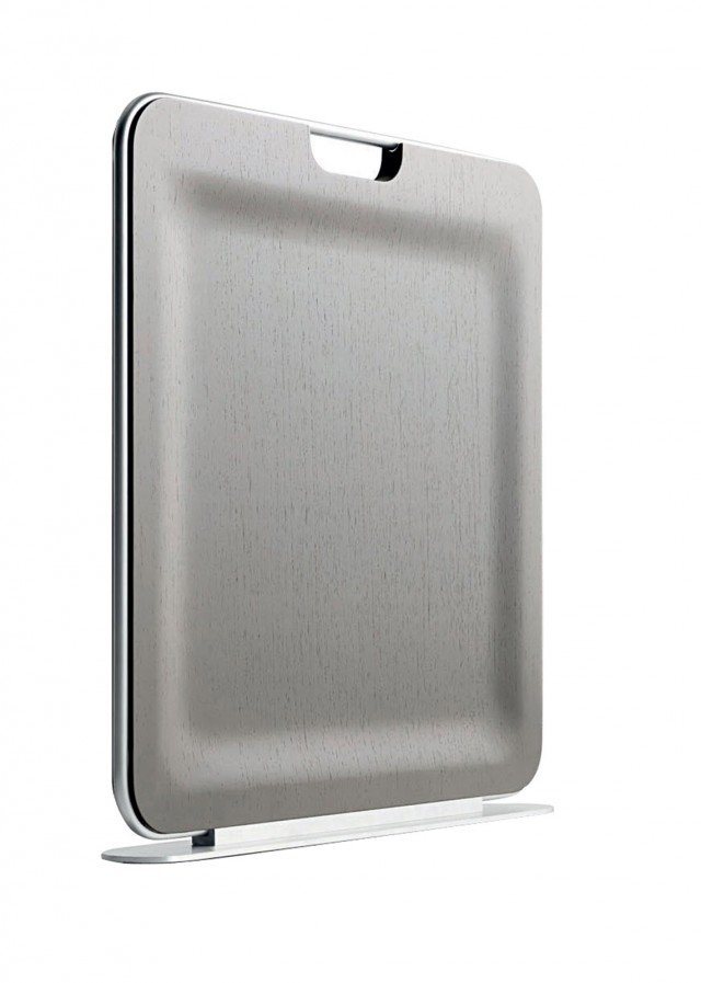 Sottile come un vassoio e leggerissimo: questo foglio di legno è invece un radiatore portatile. Disponibile in finitura wengé, rovere bianco, sbiancato, nero, grigio d ebano. Potenza 350 W. Misura L 60 x P 20 x H 20 cm. Bag di I-Radium (costa 569 euro) www.i-radium.com Sottile come un vassoio e leggerissimo: questo foglio di legno è invece un radiatore portatile. Disponibile in finitura wengé, rovere bianco, sbiancato, nero, grigio d ebano. Potenza 350 W. Misura L 60 x P 20 x H 20 cm. Bag di I-Radium (costa 569 euro) www.i-radium.com