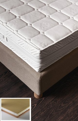 materasso Adaptive di Flou con quattro strati di imbottitura materasso Adaptive di Flou con quattro strati di imbottitura