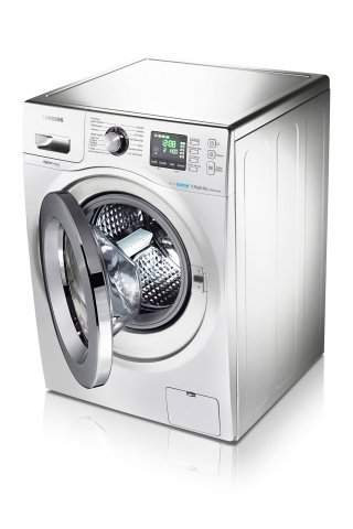Lava a freddo, la lavasciuga Ecolavaggio WD906U4SAWQ di Samsung che è in grado di trattare fino a 9 kg di bucato e asciugarne fino a 6 kg. In classe energetica A, ha la funzione Air Wash che, grazie a un getto d’aria, permette di rinfrescare con aria fredda i capi in soli 29’ e in aria calda di igienizzarli in 59’. Misura L 60 x P 65 x H 85 cm. Prezzo 999 euro. www.samsung.it Lava a freddo, la lavasciuga Ecolavaggio WD906U4SAWQ di Samsung che è in grado di trattare fino a 9 kg di bucato e asciugarne fino a 6 kg. In classe energetica A, ha la funzione Air Wash che, grazie a un getto d’aria, permette di rinfrescare con aria fredda i capi in soli 29’ e in aria calda di igienizzarli in 59’. Misura L 60 x P 65 x H 85 cm. Prezzo 999 euro. www.samsung.it