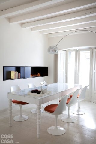 tavolo da pranzo bianco