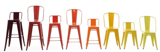 Tolix® è un icona dell’estetica industriale, da quasi un secolo. Ogni sgabello è unico, impilabile, si contraddistingue per la sua solidità e leggerezza e soddisfa perfettamente le esigenze di ottimizzazione dello spazio. Realizzato con schienale basso o alto in lamiera d'acciaio laccato a polvere è disponibili in diversi colori. Lo sgabello H 75 con schienale alto misura L 31 x P 31 x H. 75 cm. Prezzo 311 euro. Acquistabile su www.madeindesign.it - www.tolix.fr Tolix® è un icona dell’estetica industriale, da quasi un secolo. Ogni sgabello è unico, impilabile, si contraddistingue per la sua solidità e leggerezza e soddisfa perfettamente le esigenze di ottimizzazione dello spazio. Realizzato con schienale basso o alto in lamiera d'acciaio laccato a polvere è disponibili in diversi colori. Lo sgabello H 75 con schienale alto misura L 31 x P 31 x H. 75 cm. Prezzo 311 euro. Acquistabile su www.madeindesign.it - www.tolix.fr