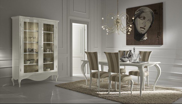 6. In legno massello scolpito e sagomato, Raffaello di Cantori, con ante in vetro curvato decorato e patinato a mano. La finitura è in color panna laccato lucido. Misura L 151 x P 46 x H 204 cm. Prezzo 5.013 euro. www.cantori.it 6. In legno massello scolpito e sagomato, Raffaello di Cantori, con ante in vetro curvato decorato e patinato a mano. La finitura è in color panna laccato lucido. Misura L 151 x P 46 x H 204 cm. Prezzo 5.013 euro. www.cantori.it