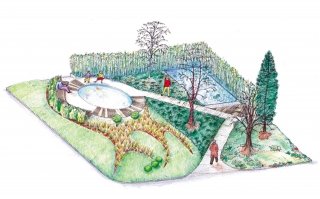 Giardino "La Ruota DellaVita" di Pierluca Tondo Giardino "La Ruota DellaVita" di Pierluca Tondo